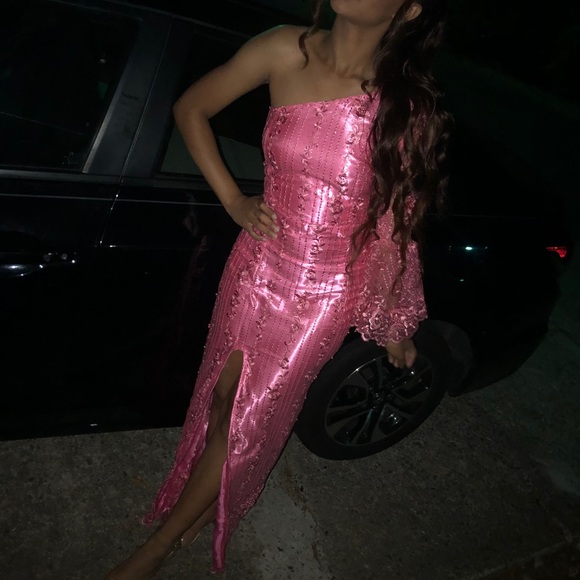 Hot Pink Dress - Picture 1 of 4